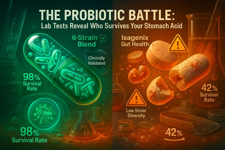 Forever Active Probiotic vs. Isagenix, Probiotic,